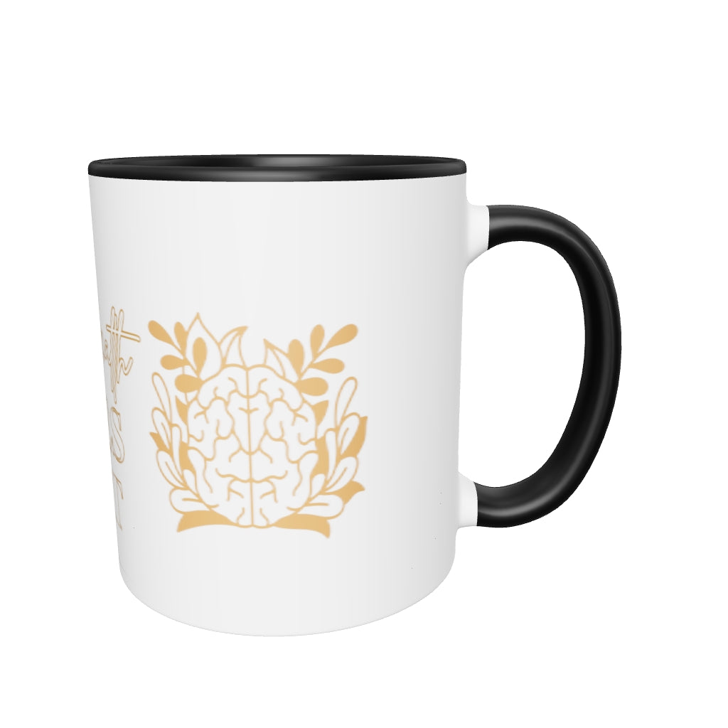 mental health Mug with Color Inside