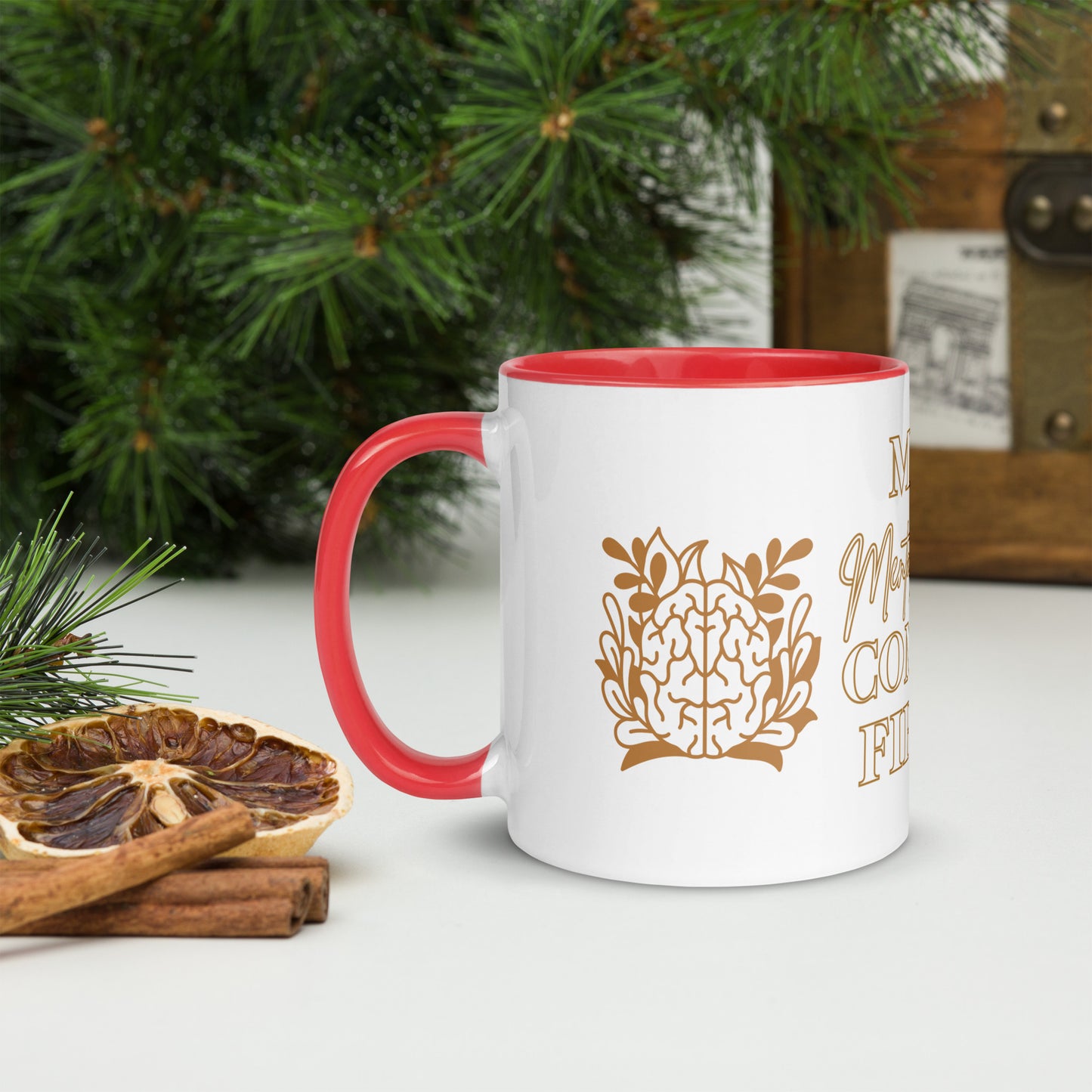 mental health Mug with Color Inside